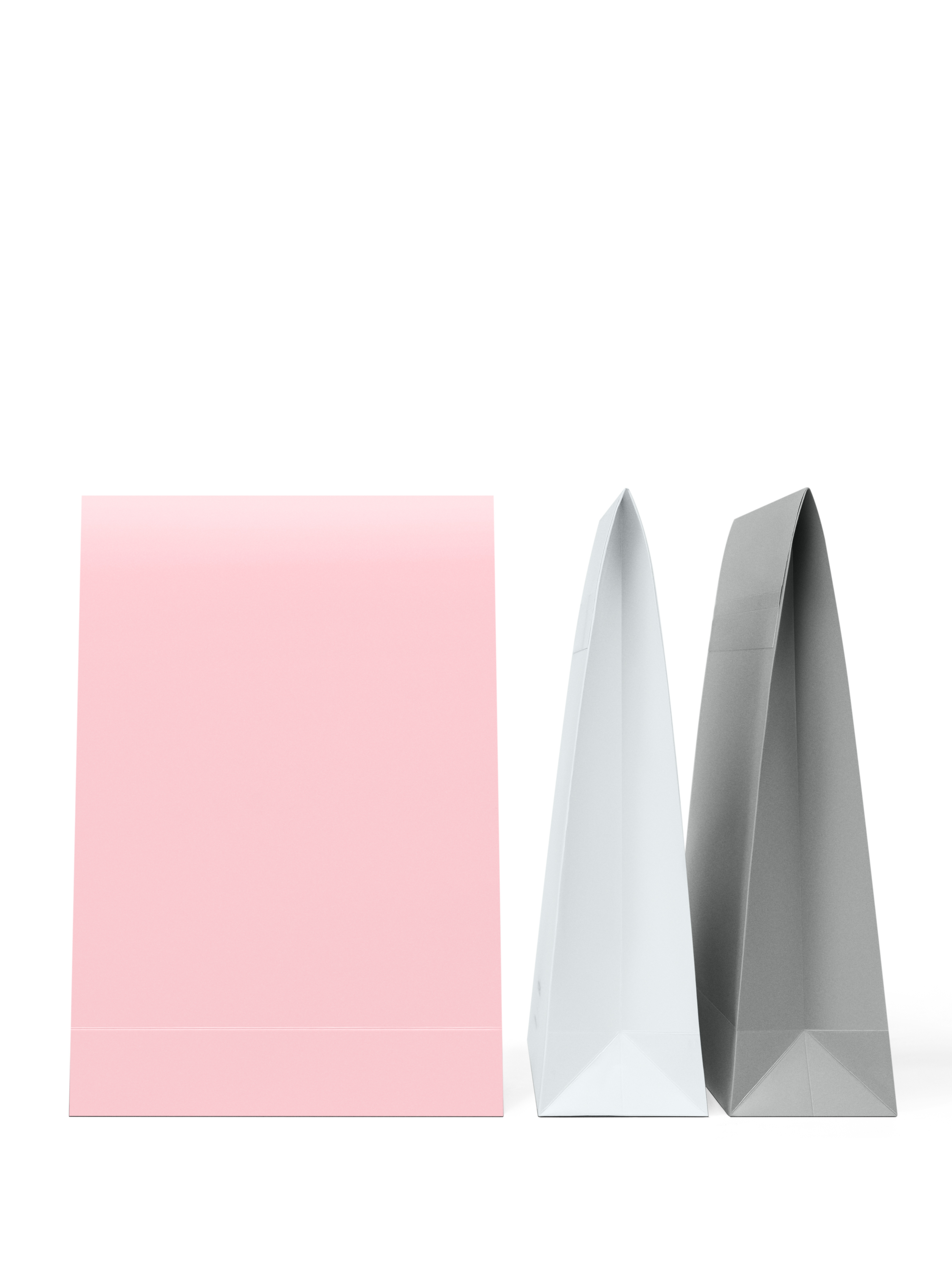 Cloud Grey Kraft Mailer