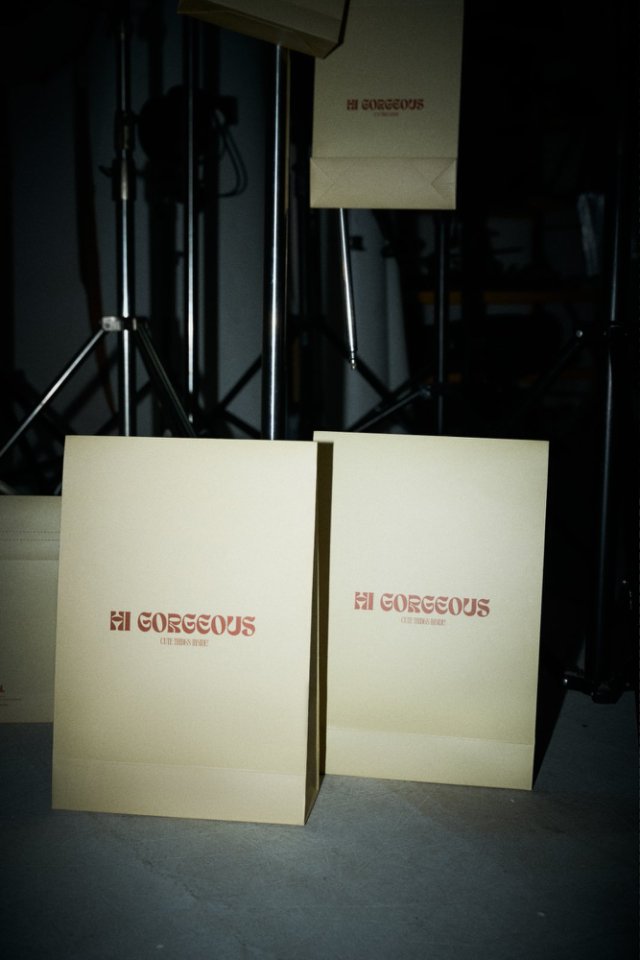 Open kraft mailer showing interior flap