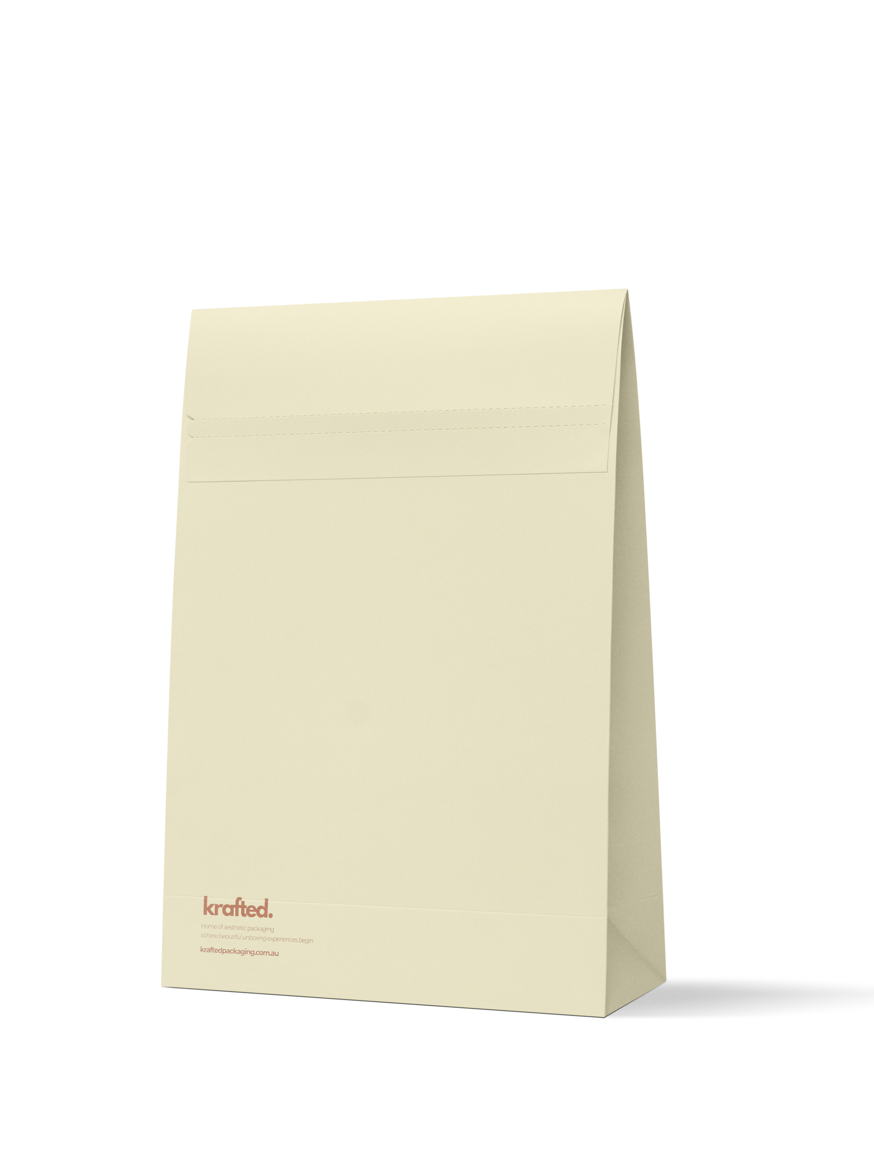 Butter Yellow Kraft Mailer
