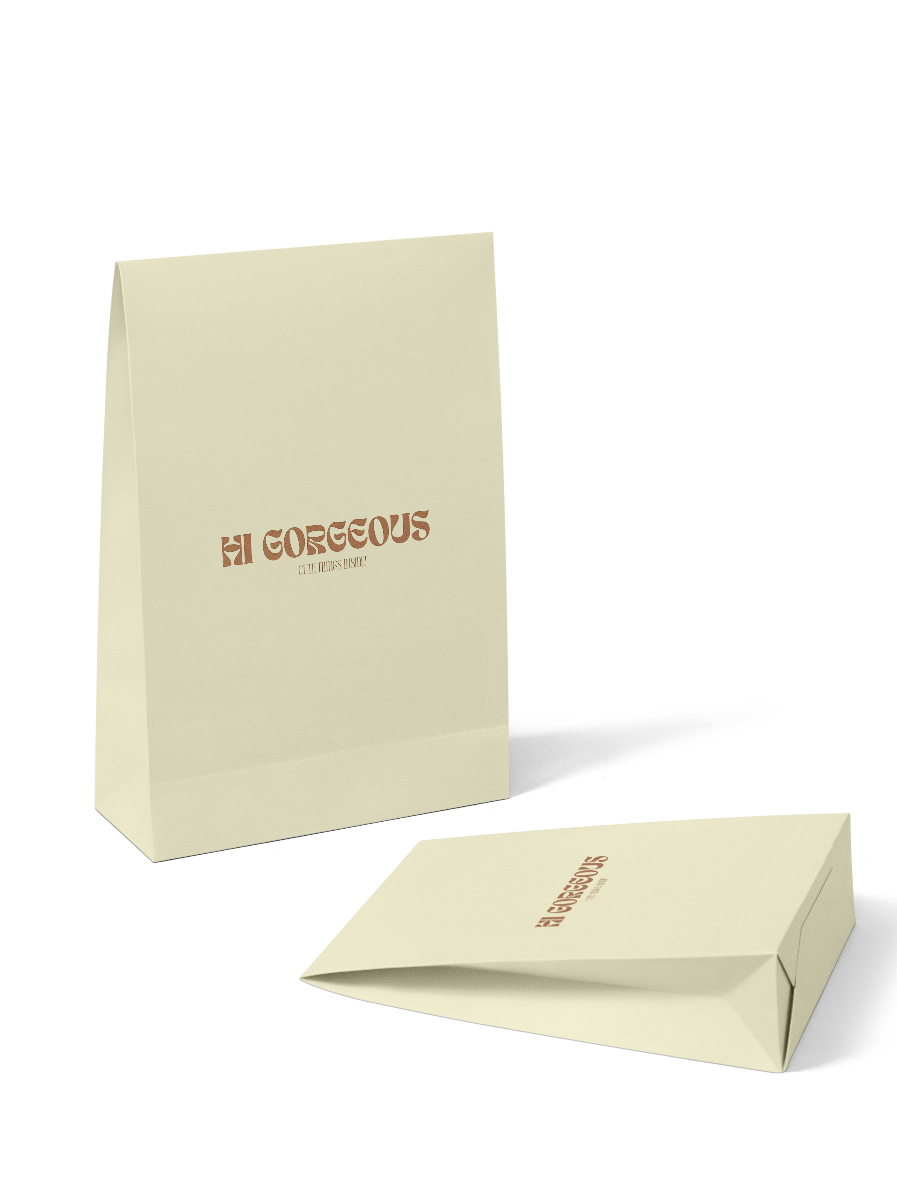 Butter Yellow Kraft Mailer